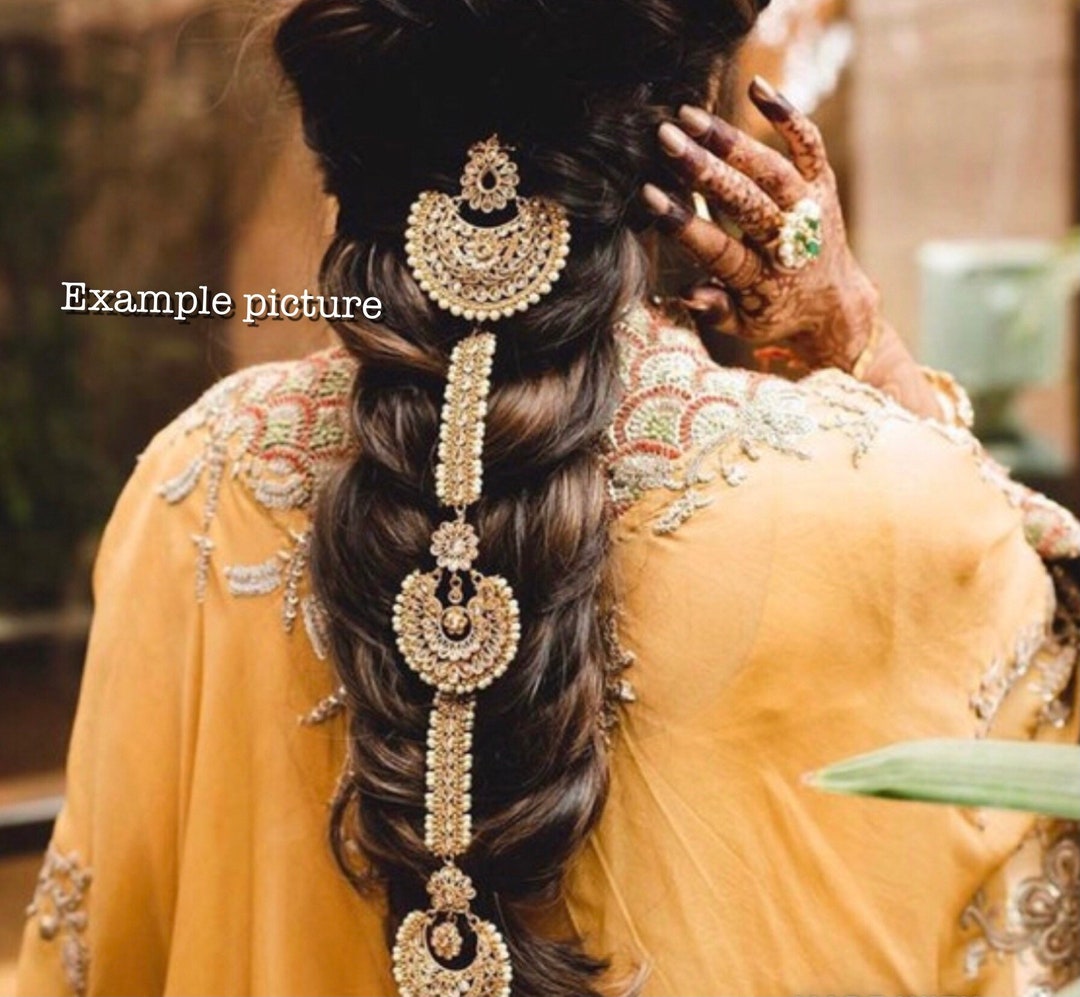 gold jewellery south indian bridal head jewellery