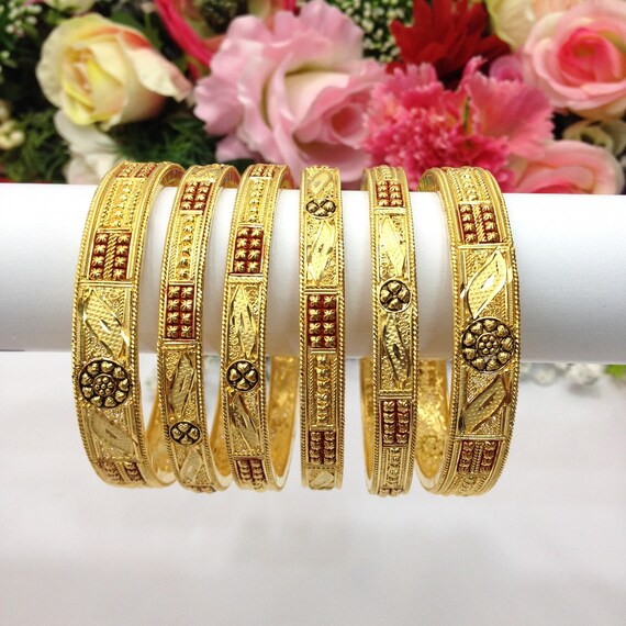 Handmade Indian Bridal Jewellery 22ct Micro Gold Rhodium Plated