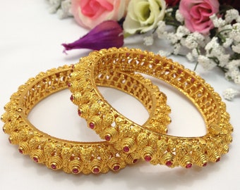 Indian Wedding Polki Bangles Handmade Polki Jewellery indian Pakistani Jewelry