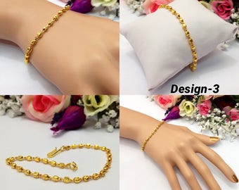 Handmade Indian 22ct Micro Gold Plated jewelry Pakistani Indian Gold Plated Bracelet