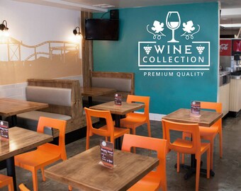 Restaurant Weinrot Weisswein Kochen Kuche Wandtattoo Spruche Etsy