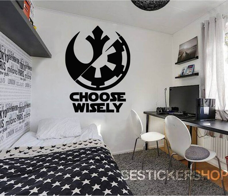 Star Wars Wall Decal Personalised The Force Jedi Master Decals 3d Looking Personalized Name Costum 2183re