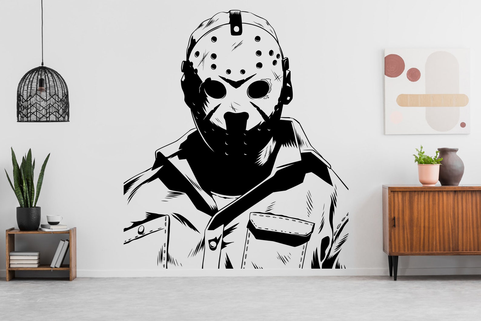 Horror Movie wall art Halloween Wall decor Spirit Ghost Etsy