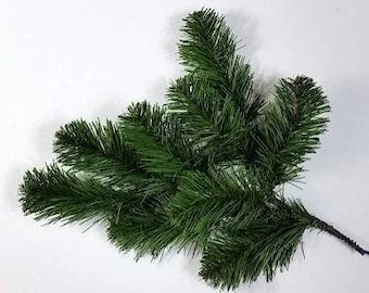 Fake Flowers Plastic DIY Pine Grass Plant Artificial Pine Branches Wedding Party 