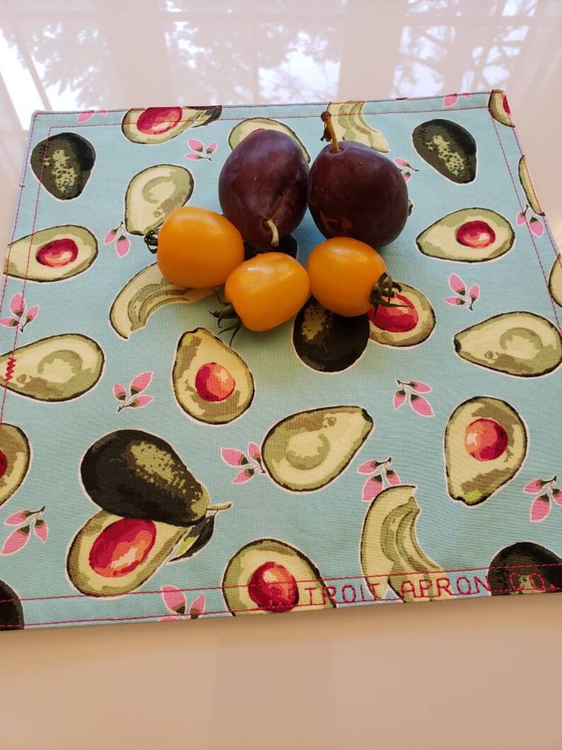 Lunchbox Napkins, Set of 2, Cotton, 10 x 10 inches image 6