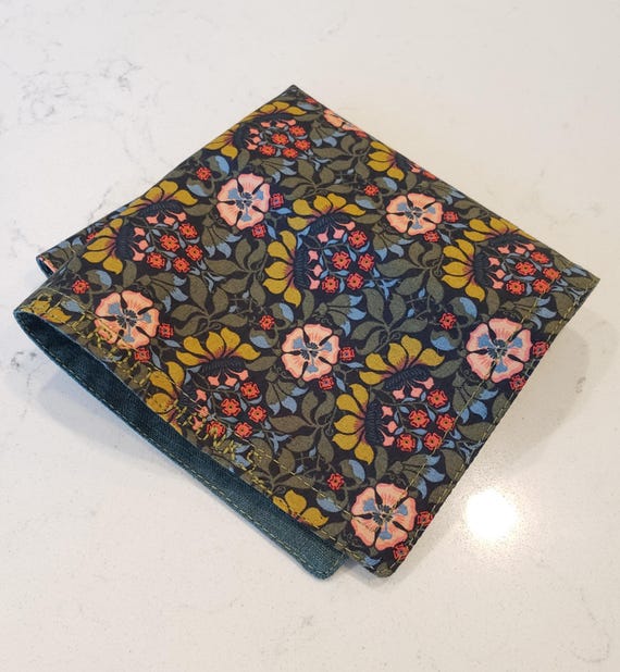 Detroit Hanks, Linen and Cotton, 10 x 10 inch Handkerchief