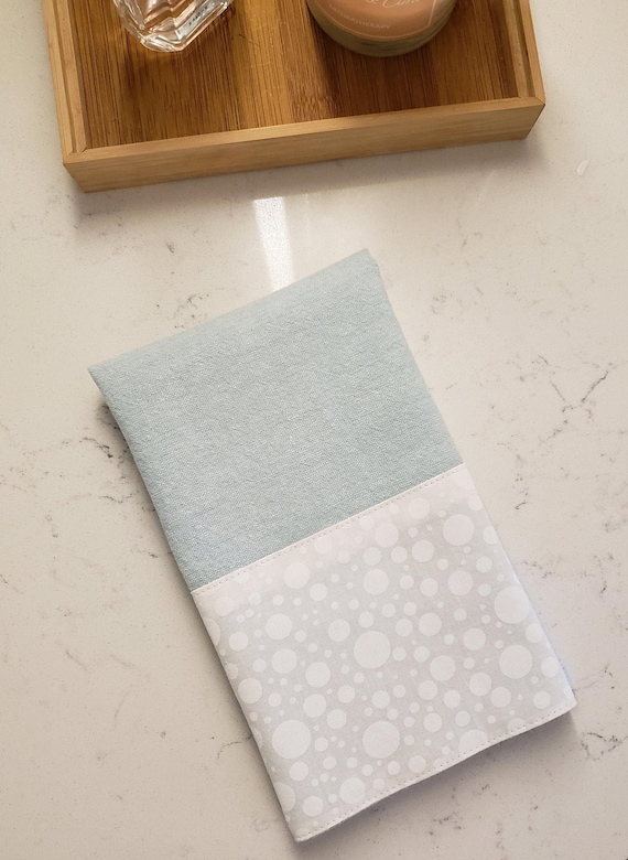 Linen Finger Tip Towel with Cotton Accent