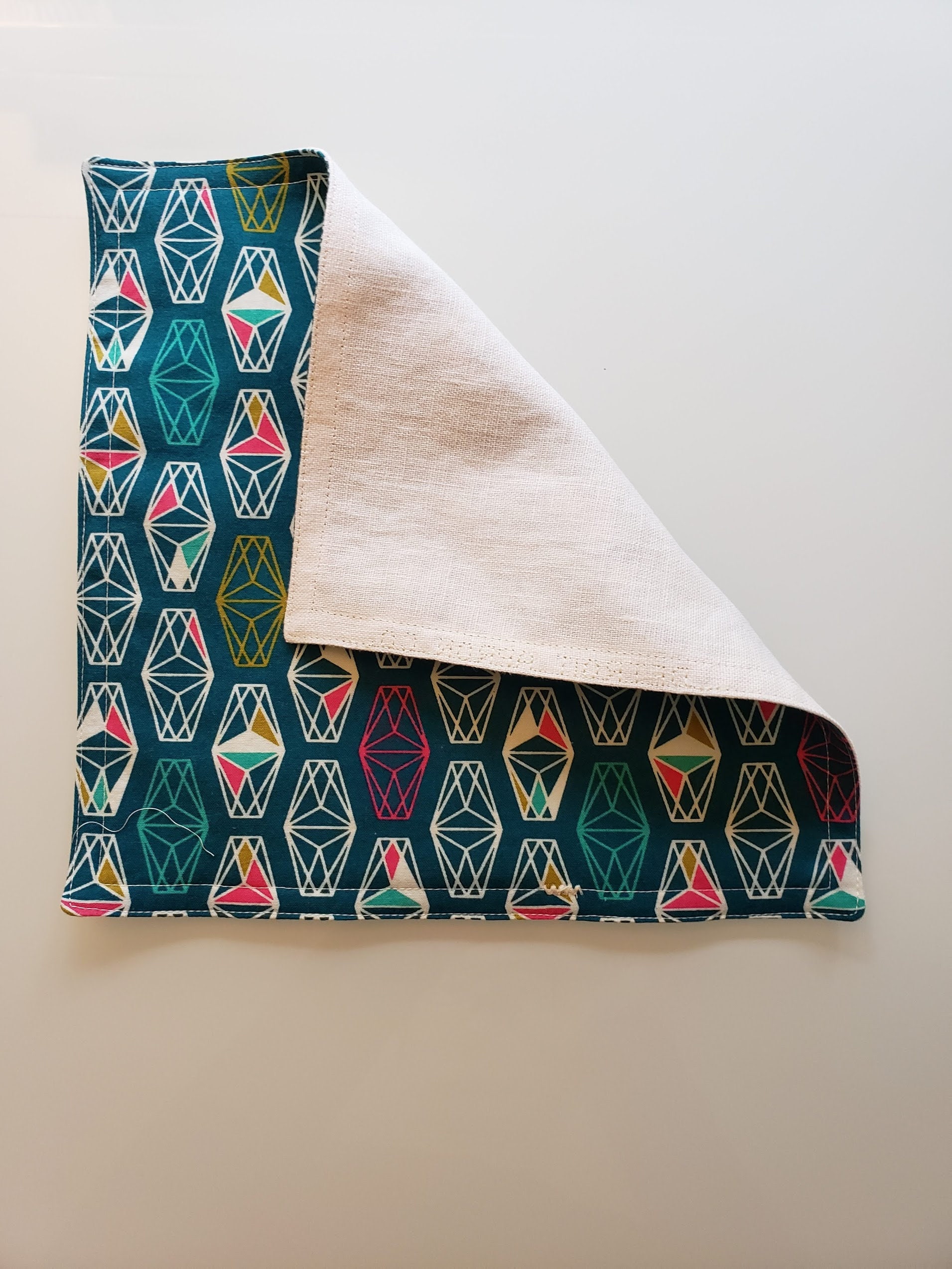 Lunch Box Napkins Set of 1 10 X 10 inches reusable Etsy