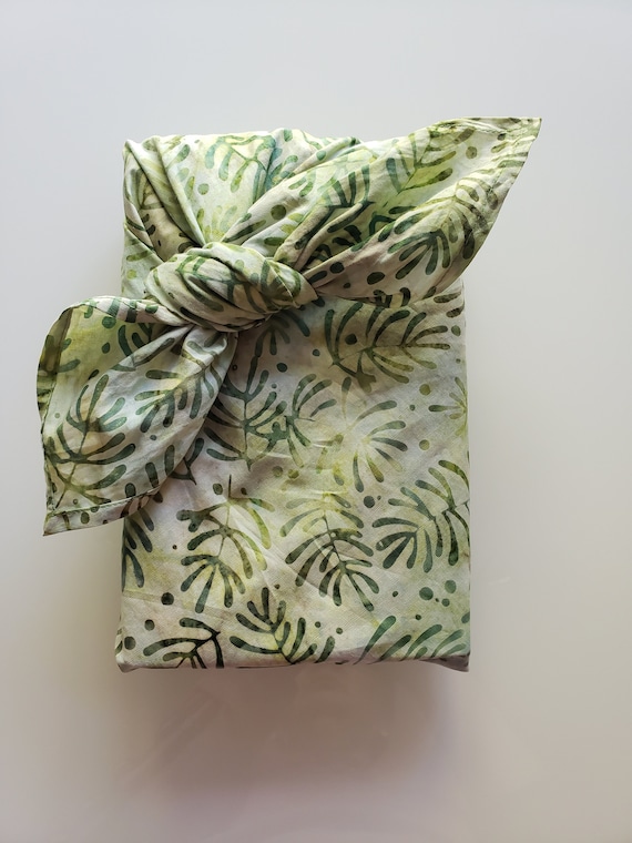 Cotton Furoshiki Wrap, Quantity of 1, 27 x 27 inches