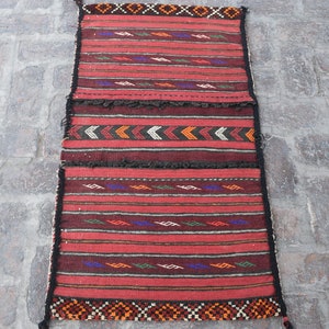2 x 3&#39;11 Ft, Beautiful vintage handmade afghan tribal khorjin saddle bag, 100% wool tribal saddle bag, Vintage unique design saddle bag 2x4