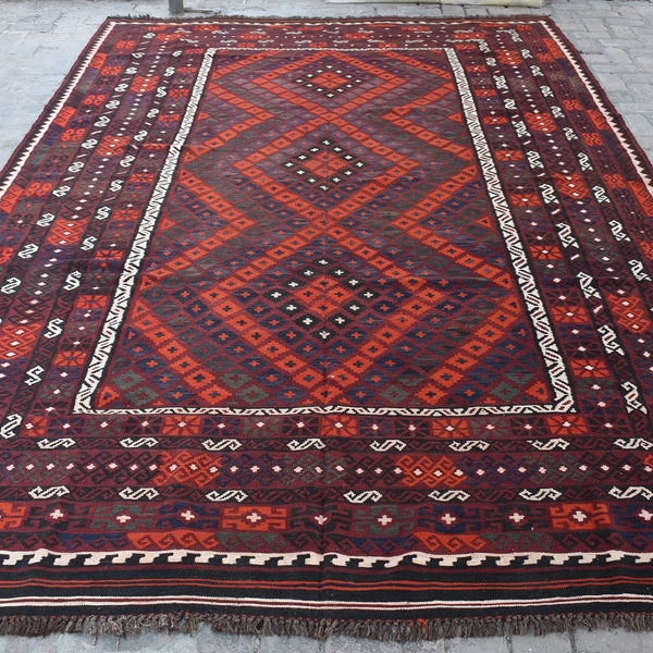 Large Kilim Rug Etsy