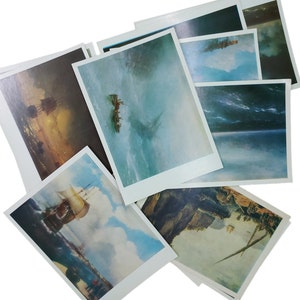 Conjunto de cartões postais colecionáveis Aivazovsky 16 unidades sssr 1972