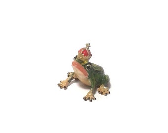 Frog King mini  • WB 070a • Fritz Bermann® • Vienna Bronzes Since 1850 • Certified