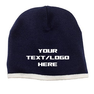 Custom Beanie Cap Embroidered / winter cap / skull cap / beanies / beanie cap / embroidered hat / unisex hats / custom caps /Business Beanie