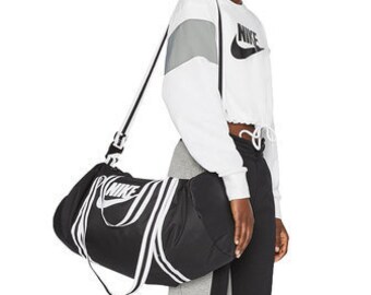 nike embroidered duffel bag