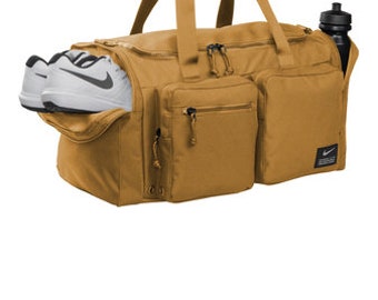 nike embroidered duffel bag
