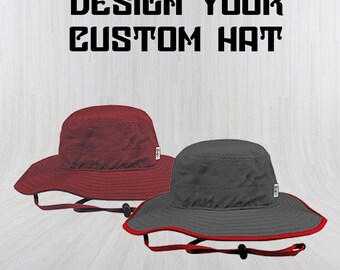 Custom embroidered fishing hats Clearance