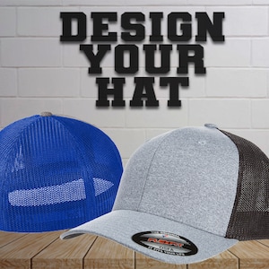 Custom wholesale Melange Flexfit Cap / Embroidered hat / unisex hats / Sports cap / embroidered cap / flexfit hats / personalized flexfit /