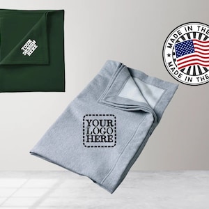 Custom Wholesale Fleece Blanket / Adult Blanket / Embroidered Throw / Personalized Blanket/ Custom Blanket / customized embroidered blankets