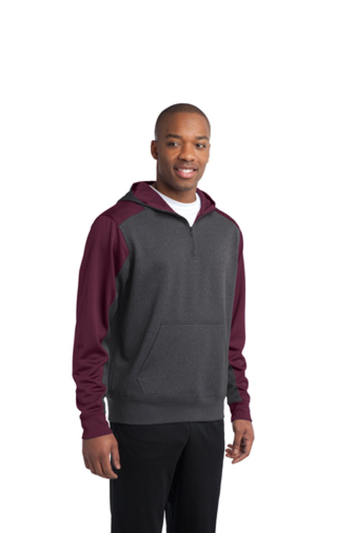 Custom Tech Fleece Colorblock 1/4-Zip Hooded Sweatshirt / | Etsy