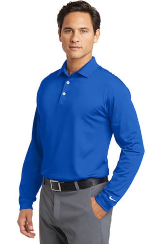 nike golf polo long sleeve