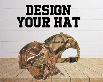 Custom Kati Sportcap Camouflage Hat/ Personalized Cap / Embroidered Cap / Hunting Custom Gear / Realtree Xtra Cap / Custom Hat / Hunting Hat