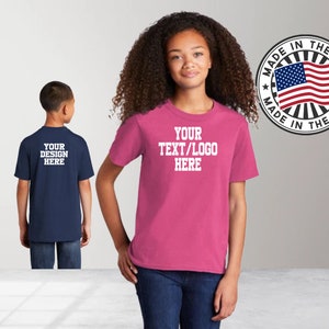 Custom Wholesale Childrens T-Shirts / Wholesale tee/ Custom kids Shirt / Custom Kids Tee / Custom Children&#39;s Tshirt / Youth Custom Tshirt