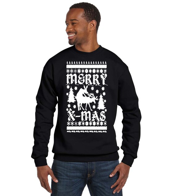 Christmas Ugly Sweater merry Humping X mas Custom Ugly Sweaters Party Sweater Etsy Australia