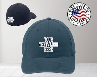 Custom Wholesale Flexfit Washed Cotton Cap / Flexfit Cotton Hat / Flexfit Dad Hat / Custom Cap / Personalized Flexfit / Embroidered Flexfit