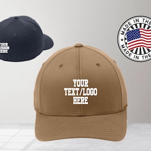 Custom Embroidered FLEXFIT Hats / personalized cap / customized hats / Flexfit dad cap / custom dad cap / embroidered dad cap / dad hats