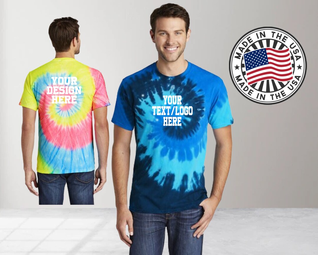 cheap custom tie dye shirts