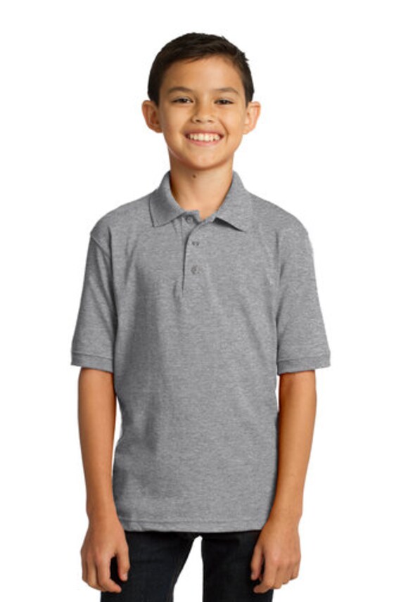 jersey knit polo