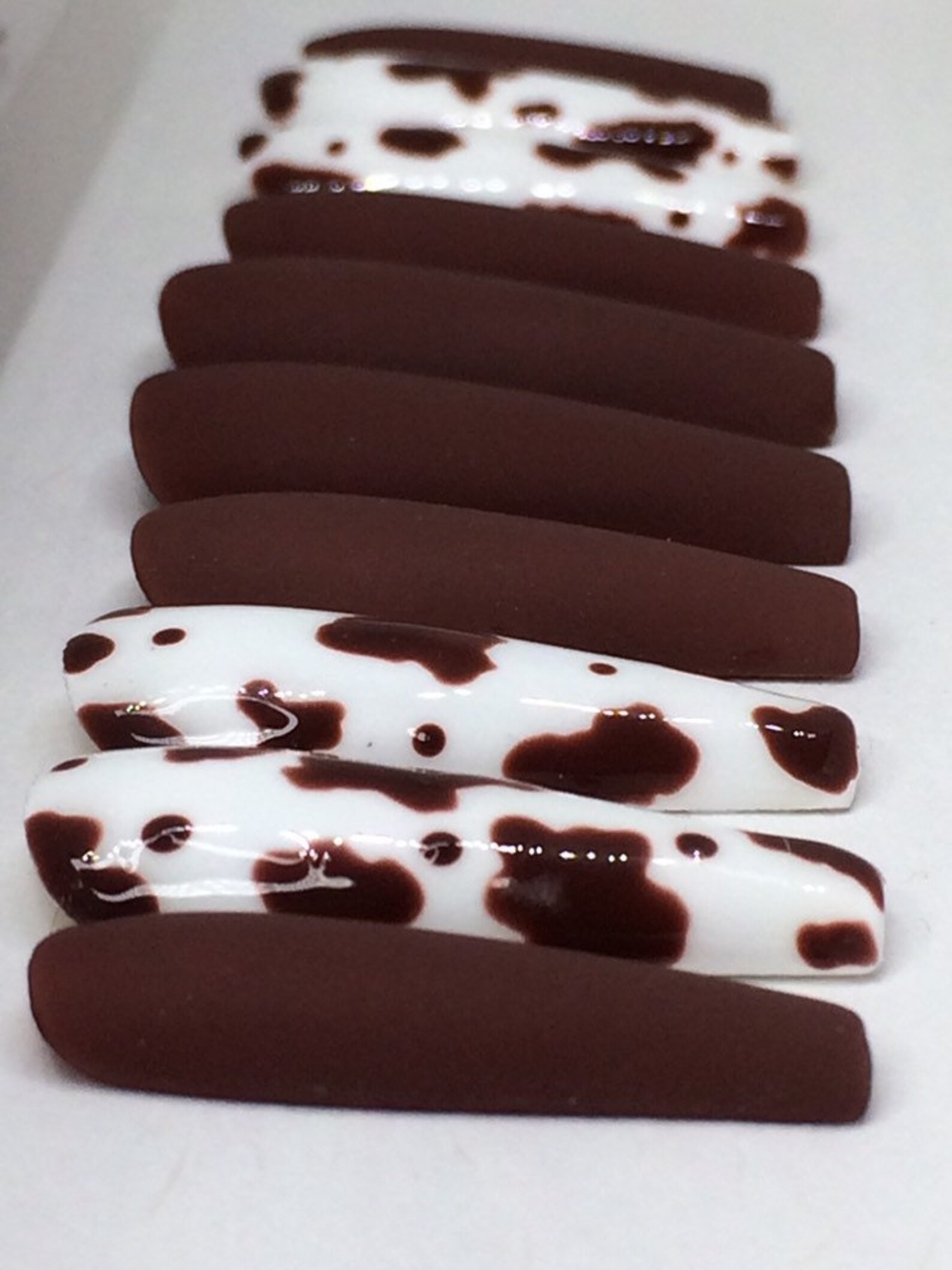 Milk Chocolate Coffin Nails Milk Chocolate Coffin Nai vrogue.co