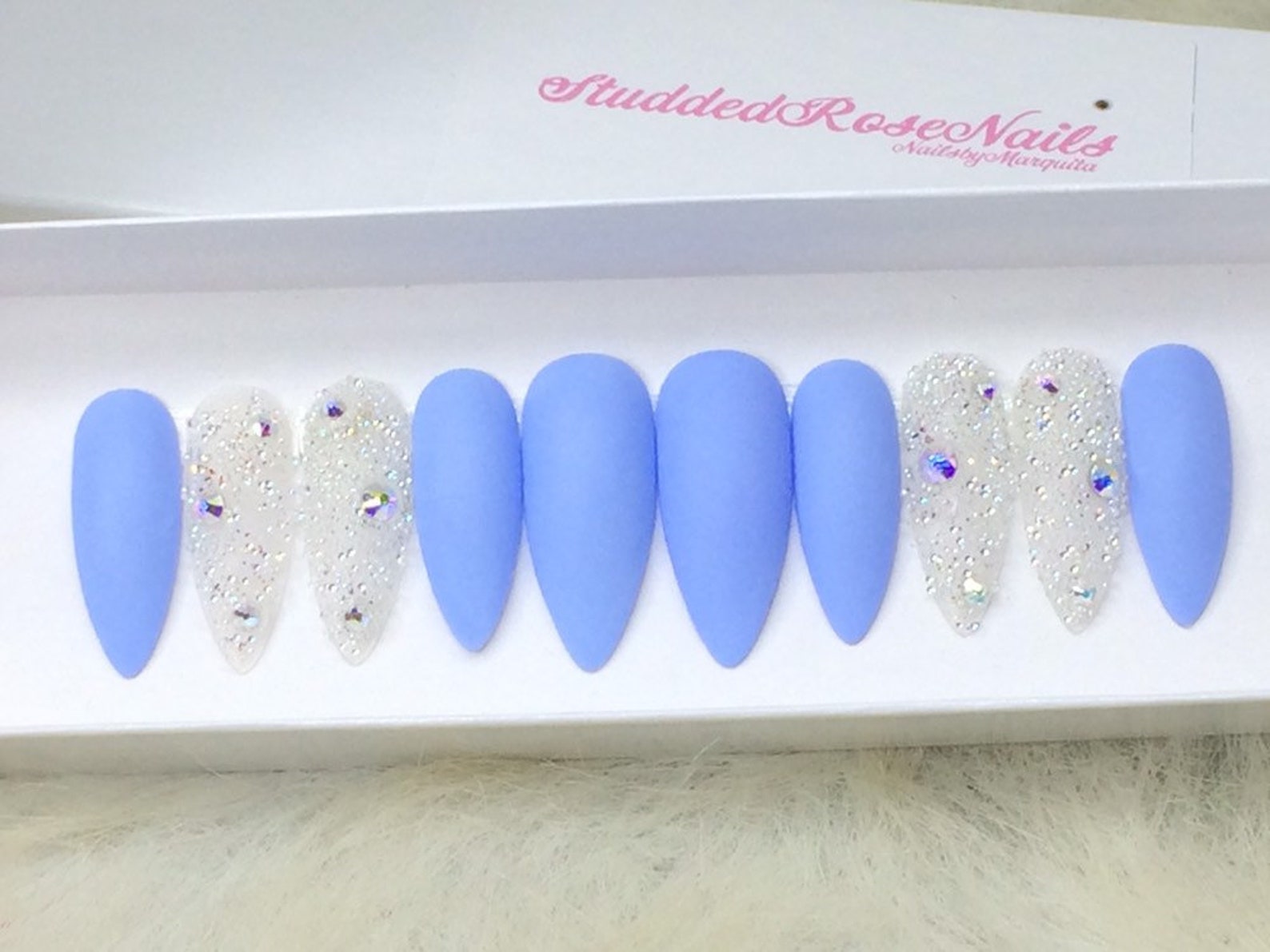 Wishlist Coffin Nails Fake Nails Press on Nails False - Etsy