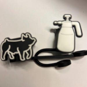 Pig Combo Straw Topper set