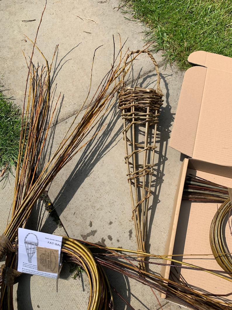 Willow Craft Kit Make at Home Kit Willow Fatball Feeder Etsy UK