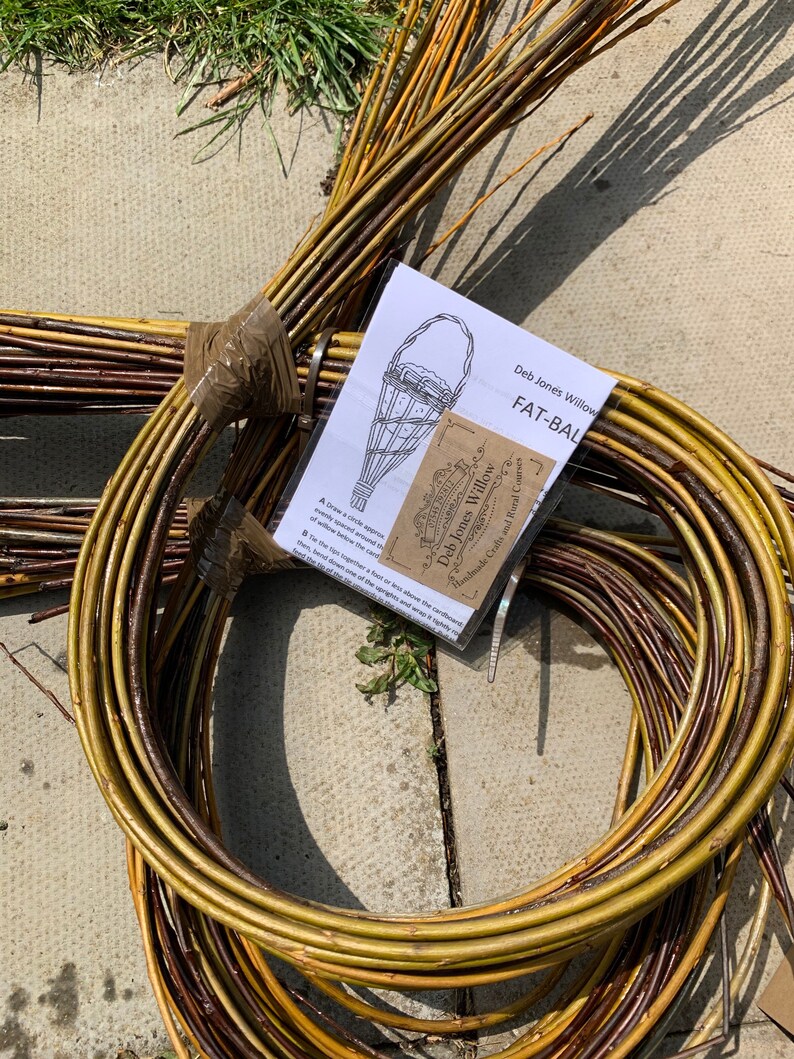 Willow Craft Kit Make at Home Kit Willow Fatball Feeder Etsy UK