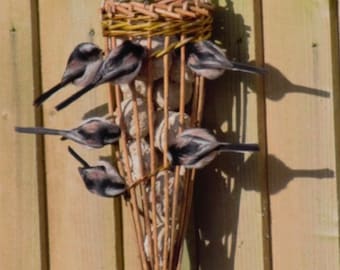 Willow Bird Feeder | Fatball Feeder | Onion Store | Garlic Basket | Cornucopia | Ecofriendly | Natural | Garden Birds | Kitchen Storage