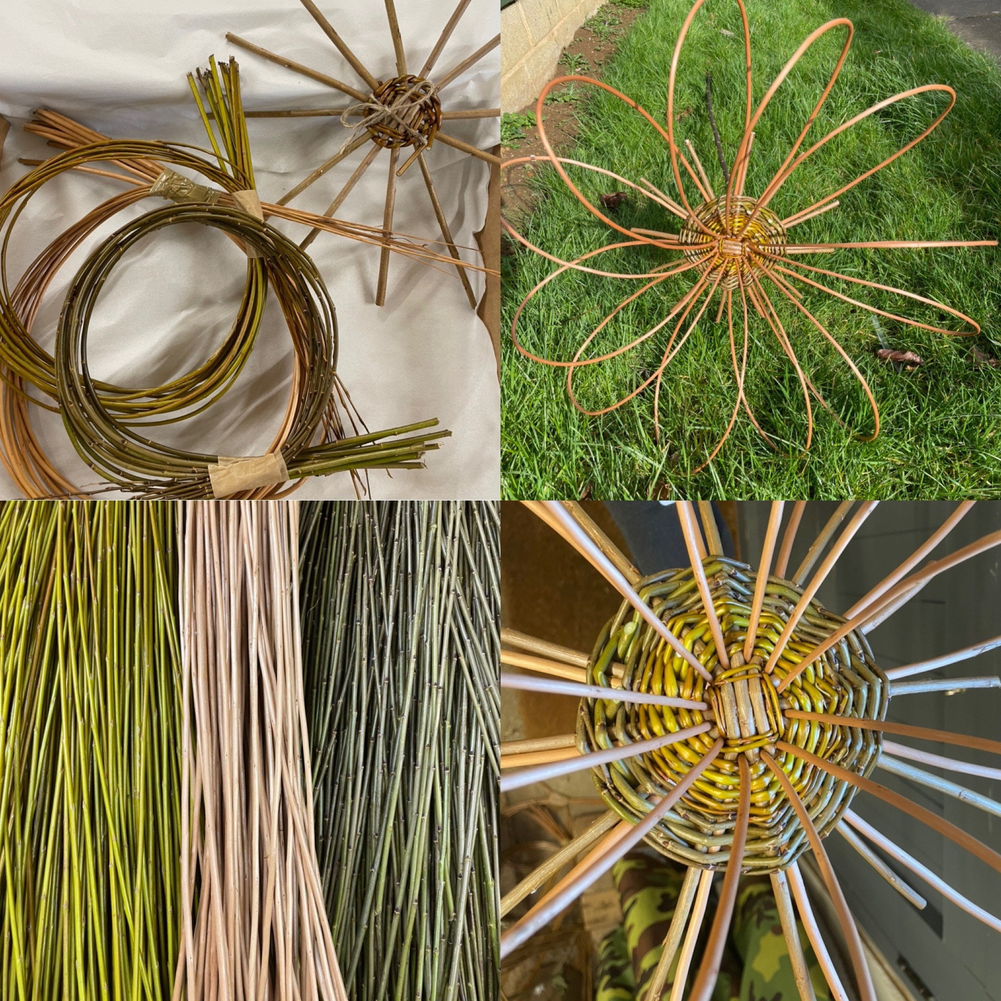 craft kits, willow weaving, painting