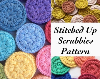 Morelia Scrubbies-haakpatroon, make-upremoverpads (VS en VK) (pdf-patroon)