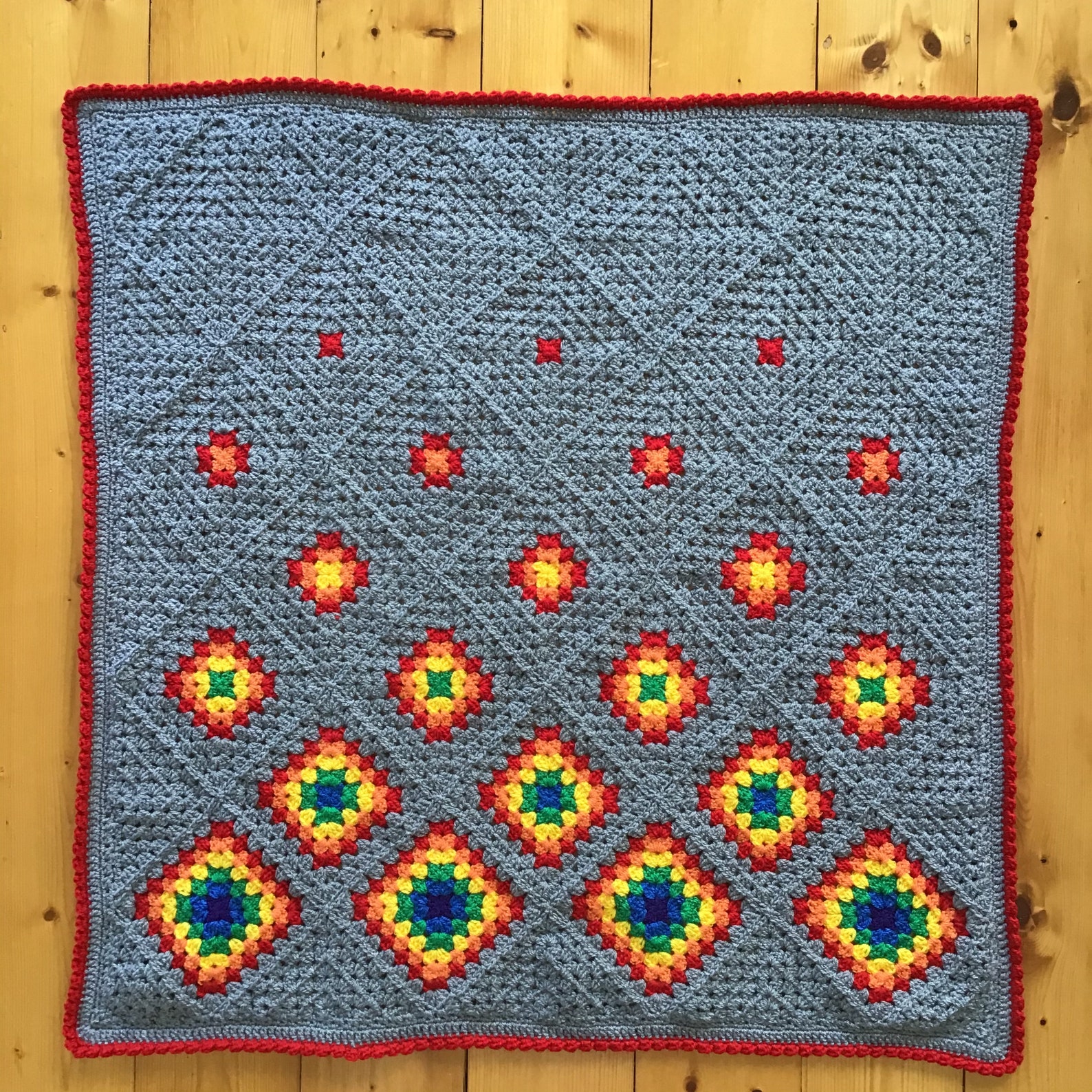 Crochet Baby Blanket Crochet Blanket Granny Blanket Granny Etsy