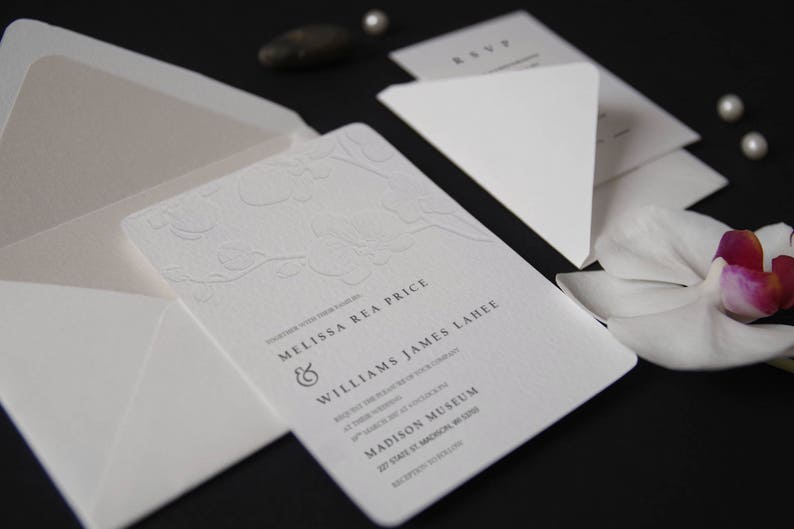 Isabelle Vu Invitation Suites 160 Sets 75 Tea Ceremony Etsy