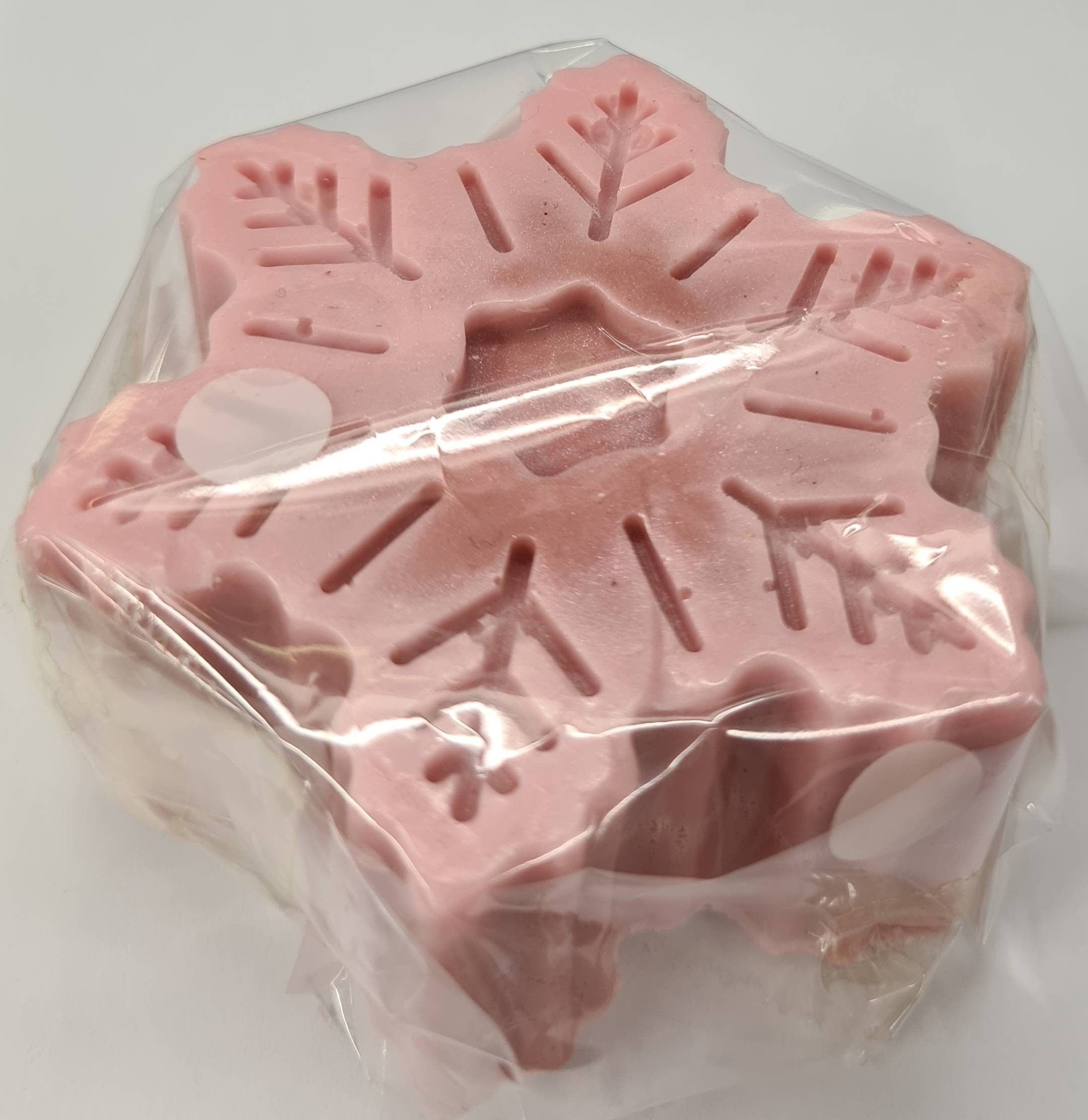 Cute Angel Rubber Silicone Molds For Soap Making Pink Color 7.6*7.6*3.5cm