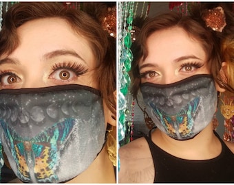 Face Mask, Cloth Face Mask, Dust Mask, Bandana Mask (Ready to Ship) Choose from my original designs!