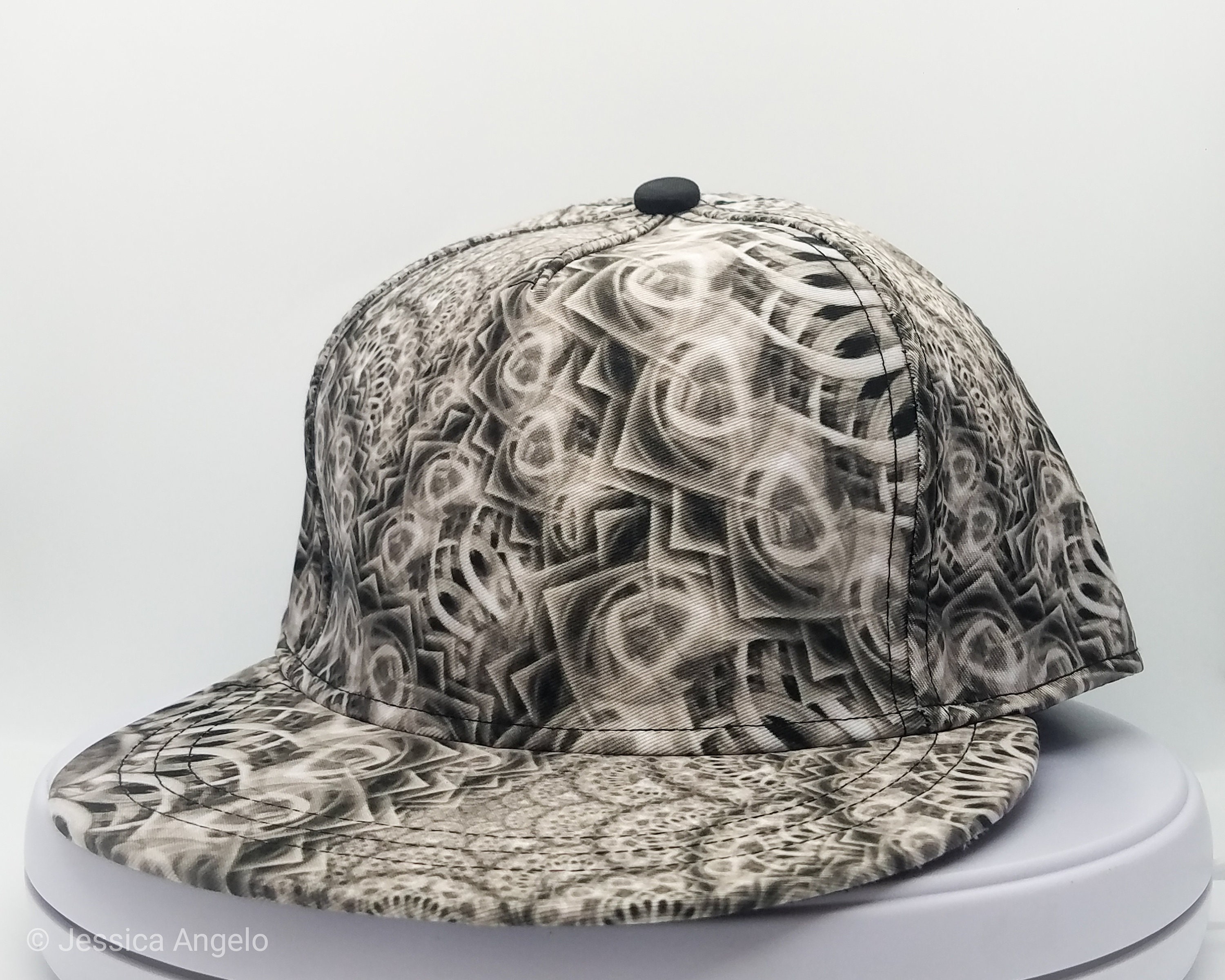 Trippy Fractal Kaleidoscopes Snapback 