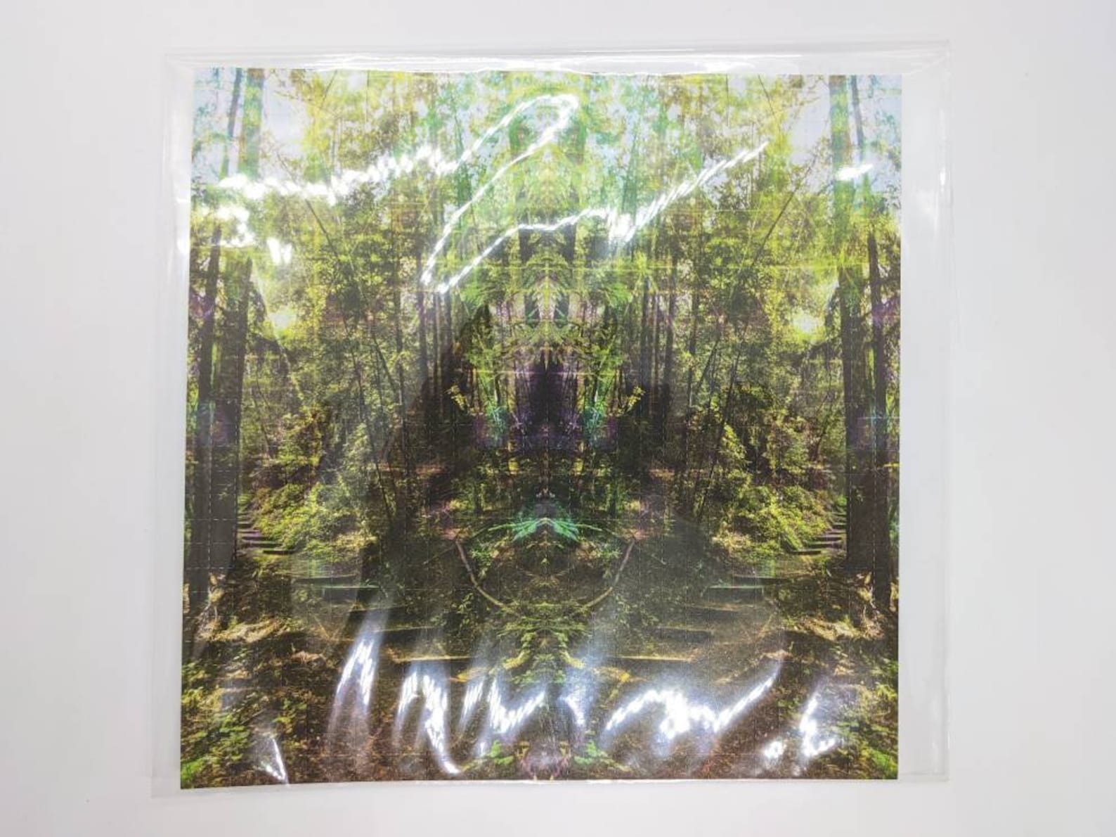 Psychedelic Trippy Trees Blotter Art LSD Art Print - Etsy