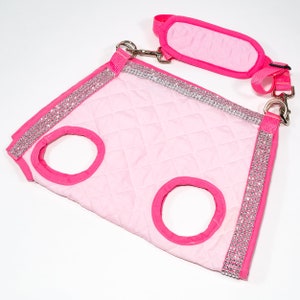 Pet Purse Carrier,Pawz Purse,Airline Friendly, Multipurpose sling,Dog Purse,Pet Nail tool,Pet Sling,hands free leash, grooming helper