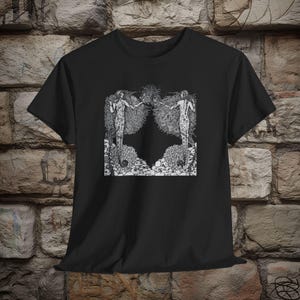 La Petit Sirene - Petite sirène - Illustration des années 1900 - T-shirt unisexe couleurs confort