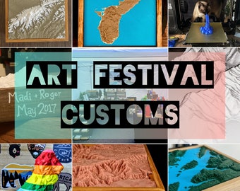 Custom Art Market/Festivals orders tab! (Click here if you saw me at any festival!) - 2023