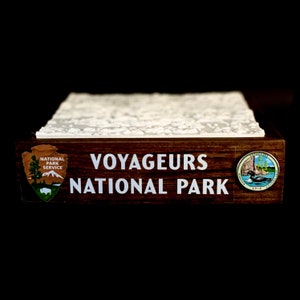 Voyageurs National Park - 3D Printed Topographical Landscape model